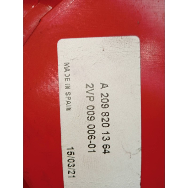 Recambio de piloto trasero izquierdo interior para volkswagen passat berlina (3c2) 2.0 tdi referencia OEM IAM 3C5945093E  