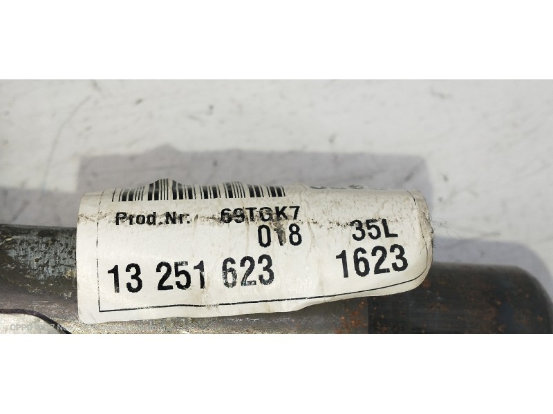Recambio de airbag cortina delantero izquierdo para opel zafira tourer excellence referencia OEM IAM 13251623 69T0K7 