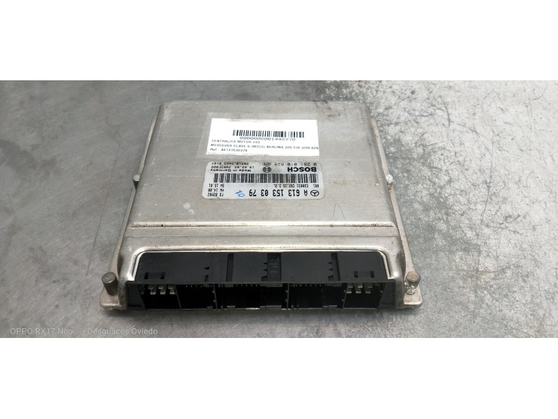 Recambio de centralita motor uce para mercedes clase s (w220) berlina 320 cdi (220.026) referencia OEM IAM A6131530379 028101082