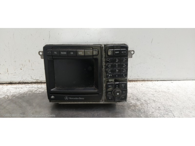 Recambio de sistema navegacion gps para mercedes clase s (w220) berlina 320 cdi (220.026) referencia OEM IAM A2208270442 8638204