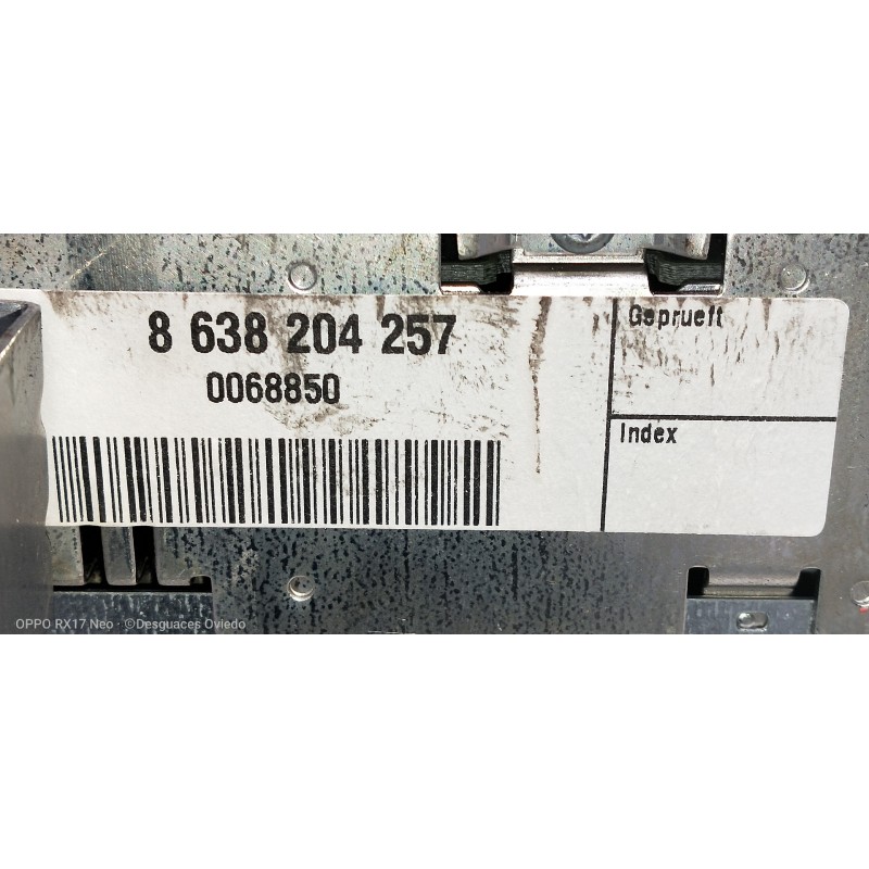 Recambio de sistema navegacion gps para mercedes clase s (w220) berlina 320 cdi (220.026) referencia OEM IAM A2208270442 8638204