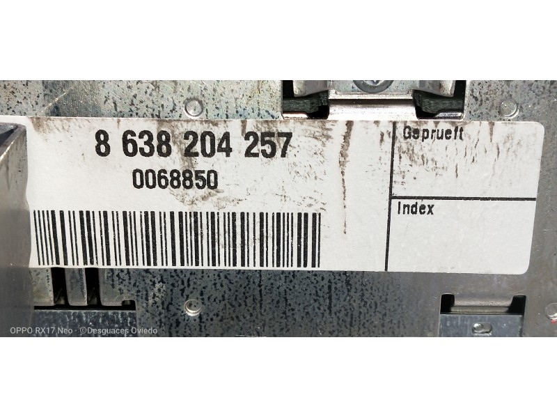 Recambio de sistema navegacion gps para mercedes clase s (w220) berlina 320 cdi (220.026) referencia OEM IAM A2208270442 8638204