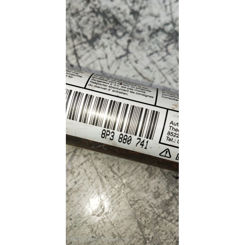 Recambio de airbag cortina delantero izquierdo para audi a3 (8p) 1.9 tdi ambiente referencia OEM IAM 8P3880741  