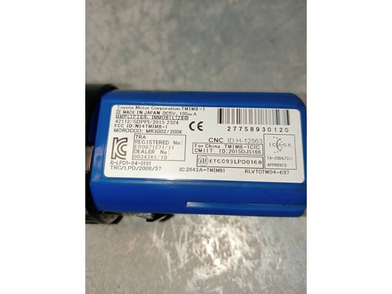 Recambio de conmutador de arranque para lexus ct 200h referencia OEM IAM 2015DJ5166  