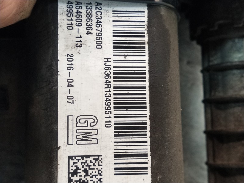 Recambio de freno de mano electrico para opel zafira tourer excellence referencia OEM IAM 13386364 A2C34679500 