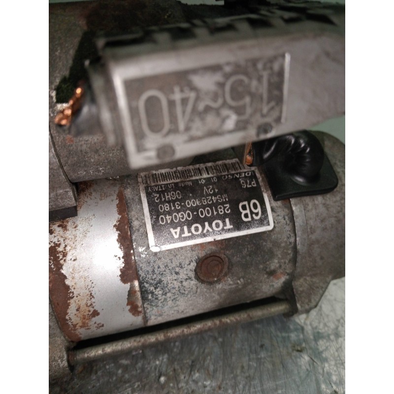 Recambio de motor arranque para toyota avensis berlina (t25) 2.2 d-4d executive sedán (4-ptas.) referencia OEM IAM 281000G040  