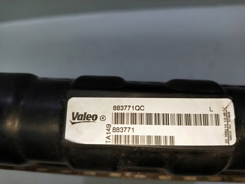 Recambio de radiador agua para opel corsa a referencia OEM IAM 883771QC  