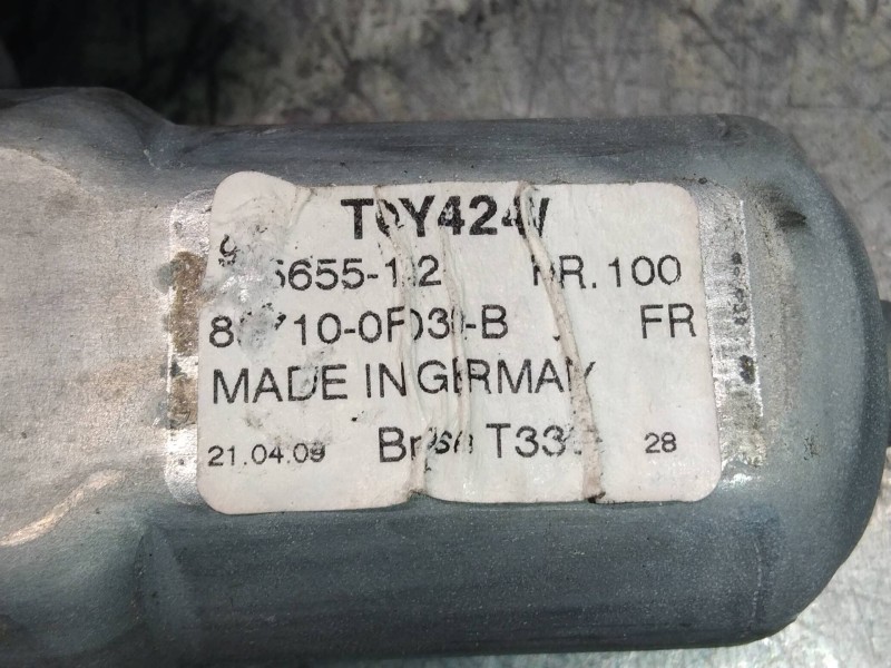 Recambio de elevalunas delantero derecho para toyota verso advance referencia OEM IAM 857100F030B 915655102 5P