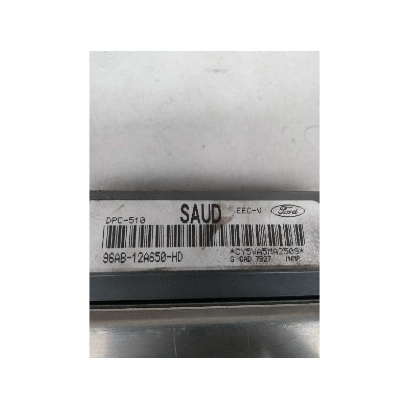 Recambio de centralita motor uce para ford escort berl./turnier 1.8 turbodiesel cat referencia OEM IAM 96AB12A650HD SAUD  Recambio de centralita motor uce para ford escort berl./turnier 1.8 turbodiesel cat referencia OEM IAM 96AB12A650HD SAUD
