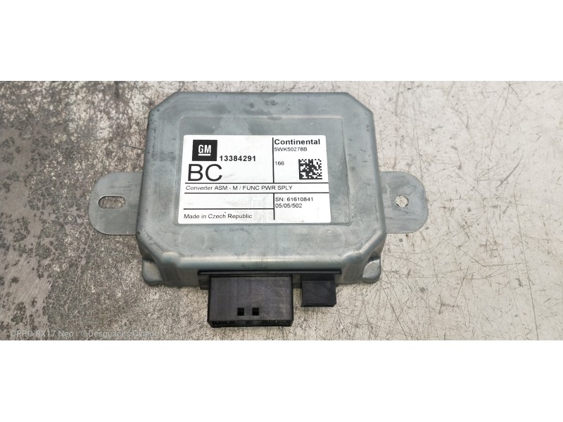 Recambio de modulo electronico para opel zafira tourer excellence referencia OEM IAM 13384291 5WK50278B 
