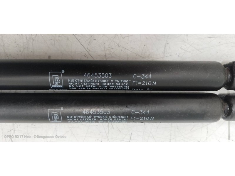 Recambio de amortiguadores maletero / porton para fiat seicento (187) brush referencia OEM IAM 46453503  