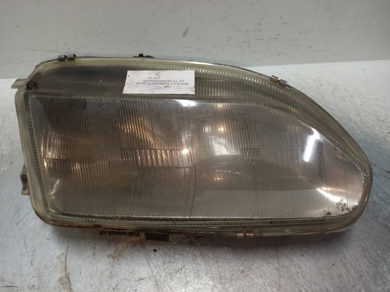 Recambio de faro derecho para renault safrane (b54) 2.2 cat referencia OEM IAM   