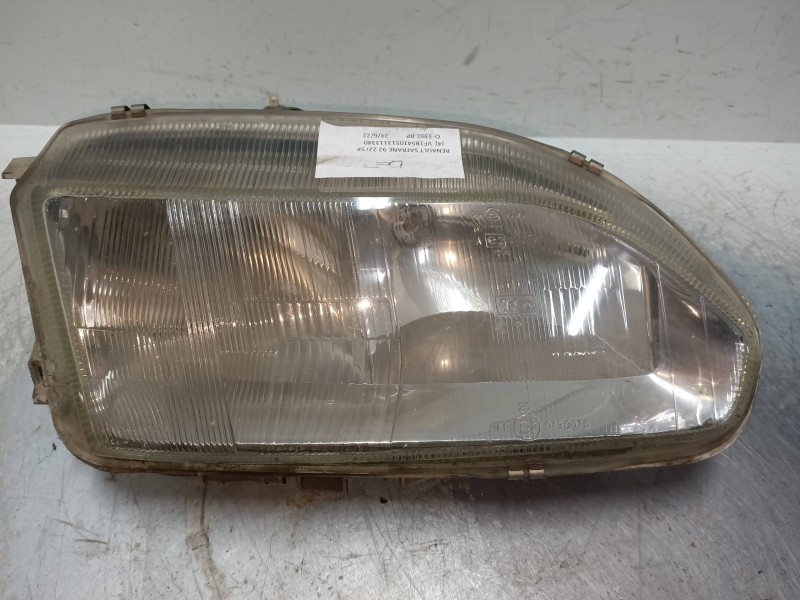 Recambio de faro derecho para renault safrane (b54) 2.2i referencia OEM IAM   