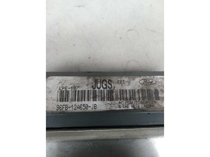 Recambio de centralita motor uce para ford fiesta berlina 1.3 cat (endura-e) referencia OEM IAM 96FB12A650JB JUGS 