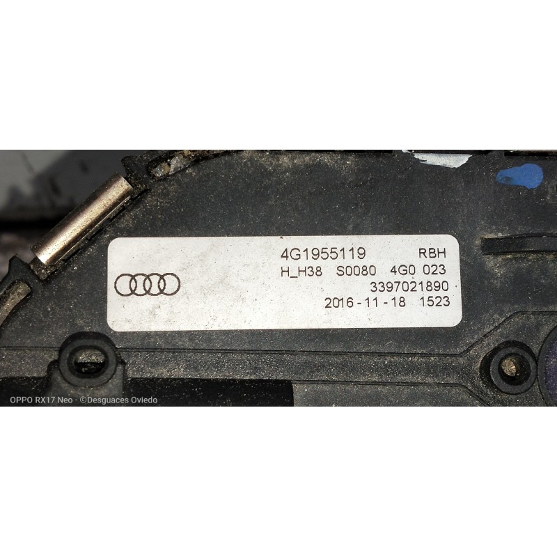 Recambio de motor limpia delantero para audi a6 avant (4gd) 2.0 tdi ultra referencia OEM IAM 3397021890 4G1955023C 4G1955119