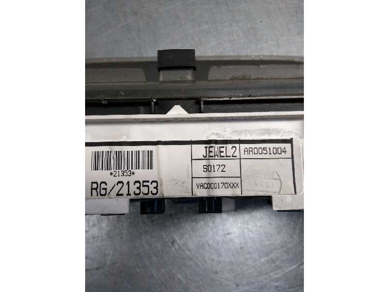 Recambio de cuadro instrumentos para mg rover serie 25 (rf) 1.6 16v cat referencia OEM IAM AR0051004 RG21353 S0172 YAC000170XXX