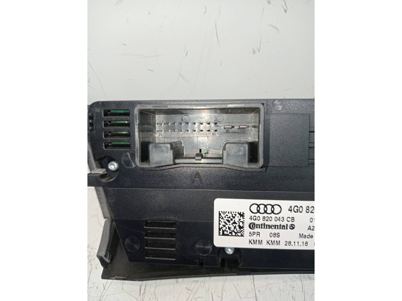 Recambio de mando calefaccion / aire acondicionado para audi a6 avant (4gd) 2.0 tdi ultra referencia OEM IAM 4G0820043CB A2C9142