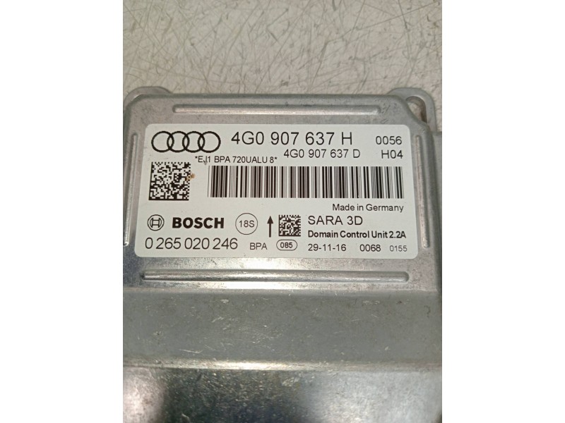Recambio de modulo electronico para audi a6 avant (4gd) 2.0 tdi ultra referencia OEM IAM 0265020246 4G0907637H 