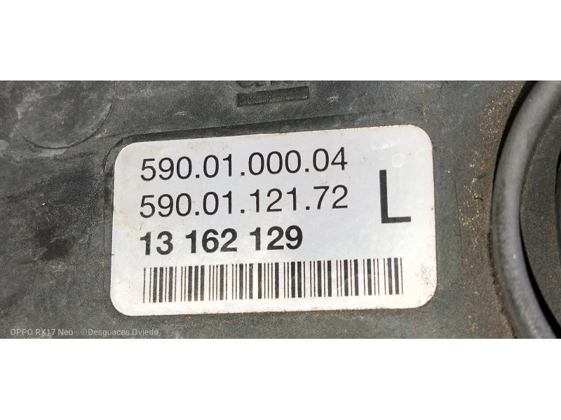 Recambio de faro antiniebla izquierdo para opel vectra c caravan elegance referencia OEM IAM 5900100004 5900112172 13162129