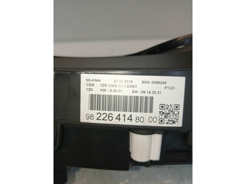 Recambio de cuadro instrumentos para opel grandland x excellence referencia OEM IAM 9822641480  