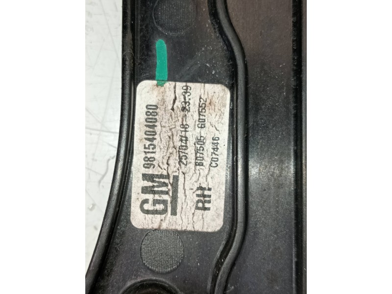 Recambio de elevalunas delantero derecho para opel grandland x excellence referencia OEM IAM 9815404080  
