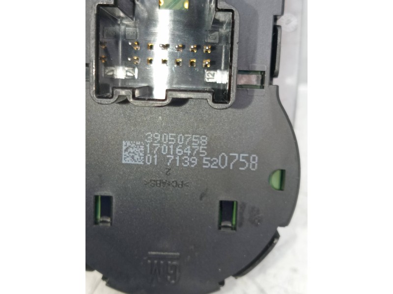 Recambio de mando limpia para opel grandland x excellence referencia OEM IAM 39050758 17016475 7139520758