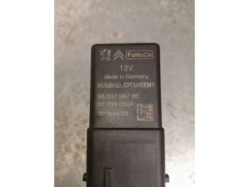 Recambio de modulo electronico para opel grandland x excellence referencia OEM IAM 9803299780 51299058A 