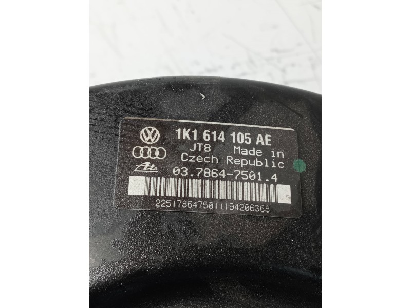 Recambio de servofreno para audi a3 (8p) 1.9 tdi ambiente referencia OEM IAM 03786475014 1K1614105AE 