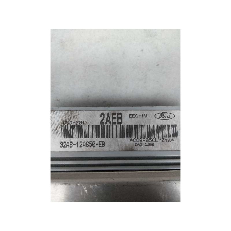 Recambio de centralita motor uce para ford escort berlina/turnier cl berlina referencia OEM IAM 92AB12A650EB 2AEB 
