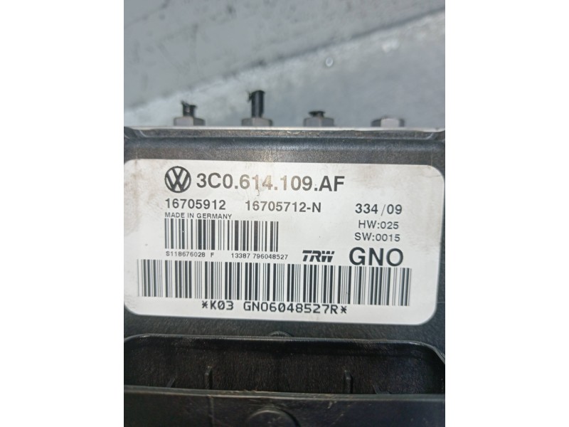 Recambio de abs para volkswagen passat berlina (3c2) 2.0 tdi referencia OEM IAM 3C0614109AF 16705912 16705712N