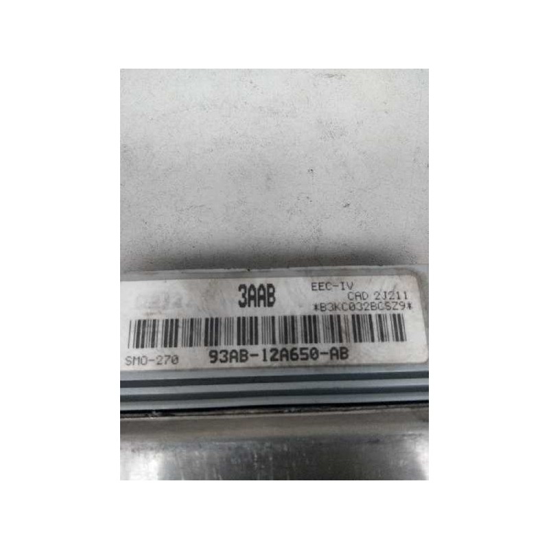 Recambio de centralita motor uce para ford orion 1.6 cat referencia OEM IAM 93AB12A650AB 3AAB  Recambio de centralita motor uce para ford orion 1.6 cat referencia OEM IAM 93AB12A650AB 3AAB