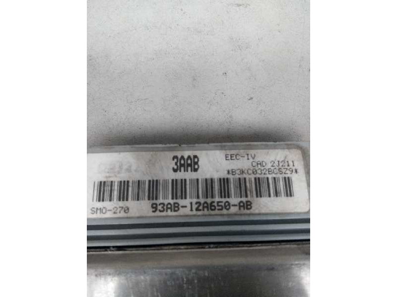 Recambio de centralita motor uce para ford orion 1.6 cat referencia OEM IAM 93AB12A650AB 3AAB  Recambio de centralita motor uce para ford orion 1.6 cat referencia OEM IAM 93AB12A650AB 3AAB