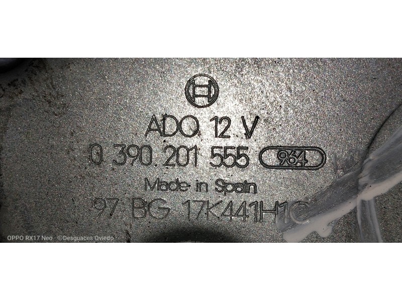 Recambio de motor limpia trasero para ford mondeo berlina (gd) clx referencia OEM IAM 0390201555  