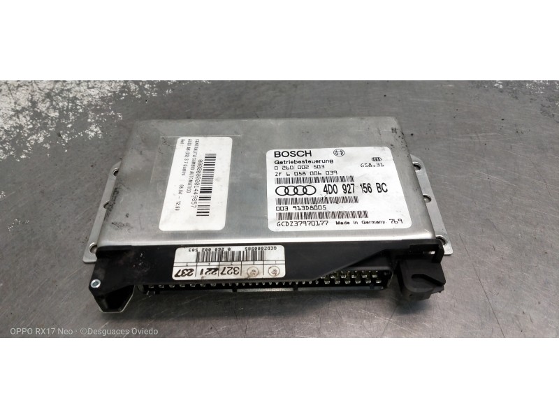 Recambio de centralita cambio automatico para audi a8 (d2) 3.7 quattro referencia OEM IAM 4D0927156BC 0260002503 ZF6058006039