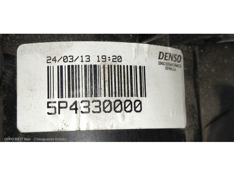 Recambio de motor calefaccion para citroen c-elysée exclusive referencia OEM IAM 5P4330000 1B1930100 