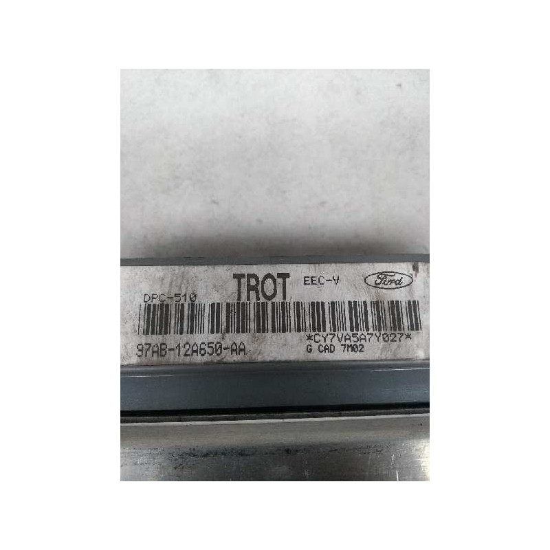 Recambio de centralita motor uce para ford escort berlina/turnier 1.8 turbodiesel cat referencia OEM IAM 97AB12A650AA TROT  Recambio de centralita motor uce para ford escort berlina/turnier 1.8 turbodiesel cat referencia OEM IAM 97AB12A650AA TROT