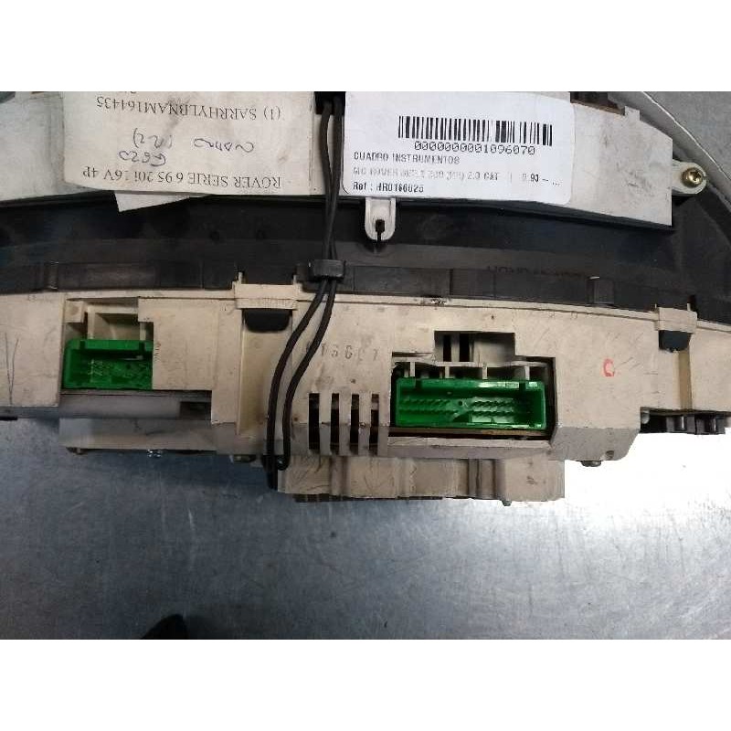 Recambio de cuadro instrumentos para mg rover serie 600 (rh) 2.0 cat referencia OEM IAM HR0166025 SN7 78100 G620