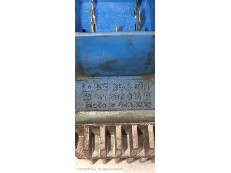 Recambio de caja precalentamiento para opel zafira b cosmo referencia OEM IAM 55353011 51299014B 