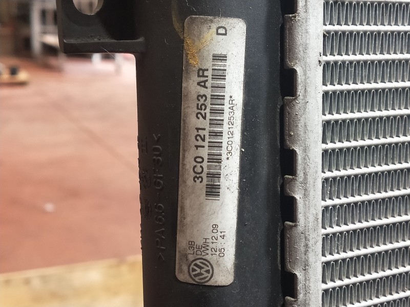 Recambio de radiador agua para volkswagen passat berlina (3c2) 2.0 tdi referencia OEM IAM 3C0121253AR  
