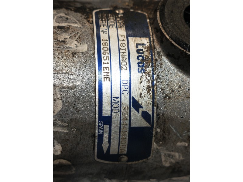 Recambio de bomba inyeccion para ford orion referencia OEM IAM R8444B400A F18INAO2 LUCAS