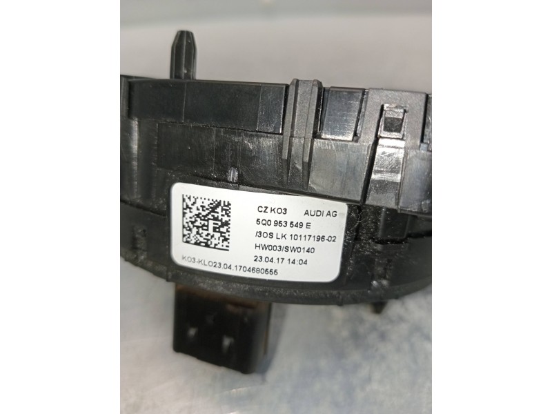 Recambio de anillo airbag para audi a3 sportback (8vf) basic e-tron referencia OEM IAM 6Q0953549E  