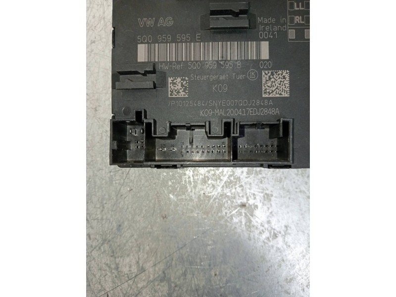 Recambio de modulo electronico para audi a3 sportback (8vf) basic e-tron referencia OEM IAM 5Q0959595E 5Q0959595B 