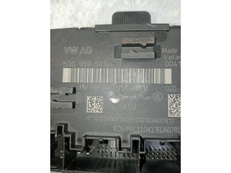 Recambio de modulo electronico para audi a3 sportback (8vf) basic e-tron referencia OEM IAM 5Q0959593E 5Q0959593B 