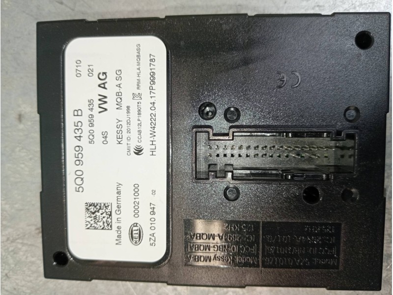 Recambio de modulo electronico para audi a3 sportback (8vf) basic e-tron referencia OEM IAM 5Q0959435B 5ZA010947 