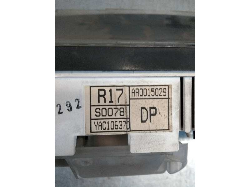 Recambio de cuadro instrumentos para mg rover serie 800 (rs) referencia OEM IAM AR0015029 DP R17 S0078 YAC106370