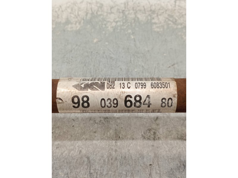 Recambio de transmision delantera izquierda para citroen c-elysée exclusive referencia OEM IAM 9803968480  