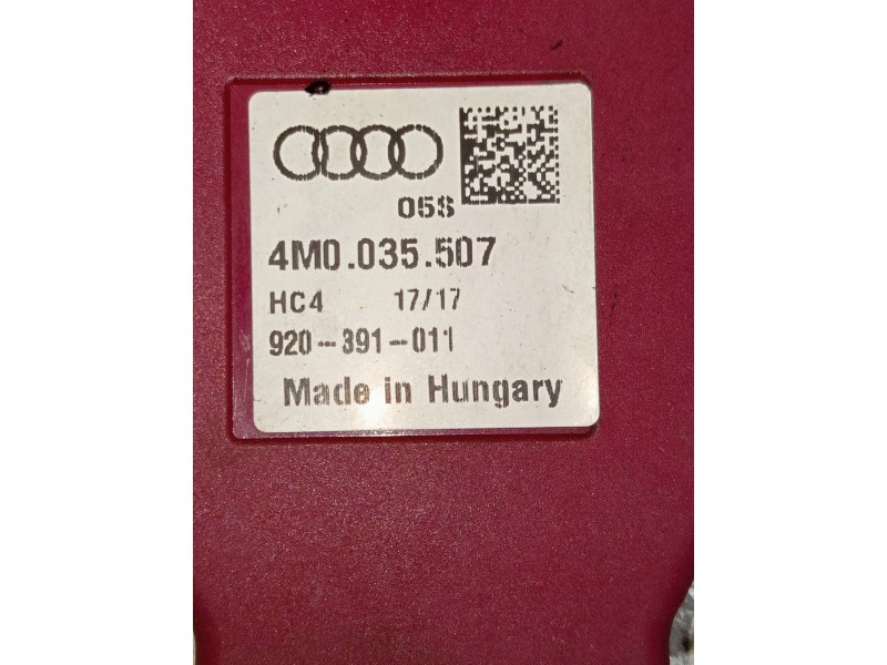 Recambio de modulo electronico para audi a3 sportback (8vf) basic e-tron referencia OEM IAM 4M0035507 920391011 
