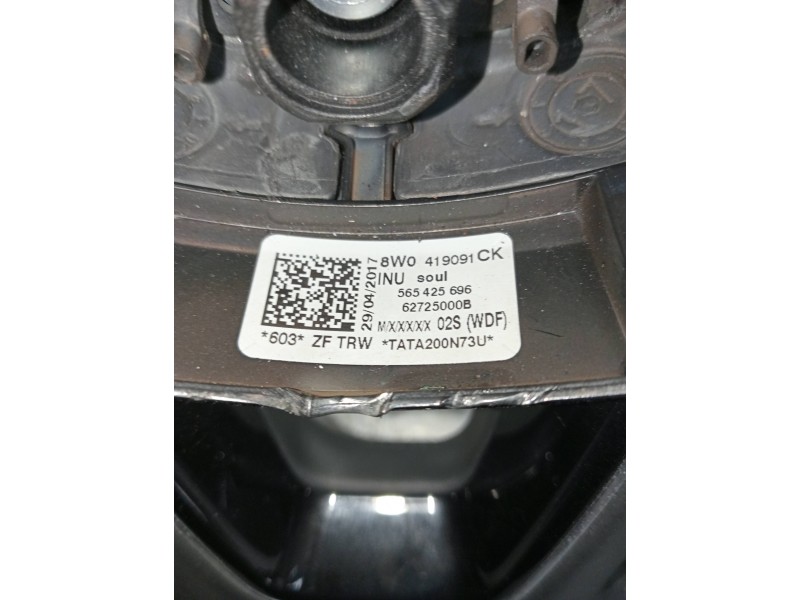Recambio de volante para audi a3 sportback (8vf) basic e-tron referencia OEM IAM 8W0419091CK 595425696 