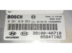 Recambio de centralita motor uce para kia sorento 2.5 crdi vgt ex1 referencia OEM IAM 391004A710 85B4TI02 0281010954 2
