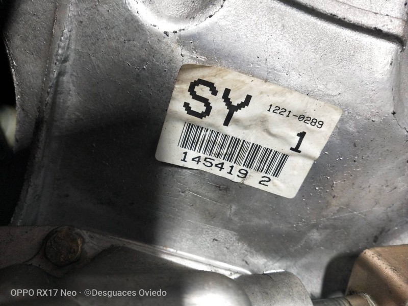 Recambio de caja cambios para chevrolet kalos 1.4 cat referencia OEM IAM BSW3944 SY145419 12210289